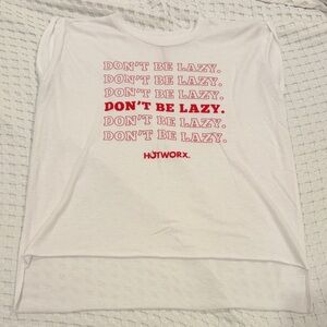 Hotworx high low muscle top